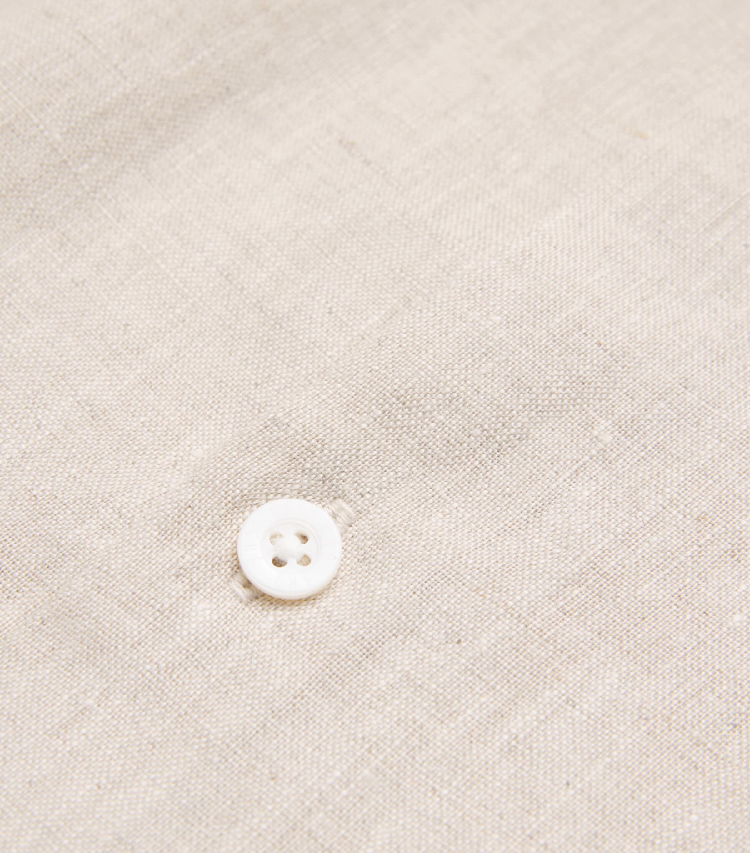 CHÉ Mens Linen Shirt Oat Image 5