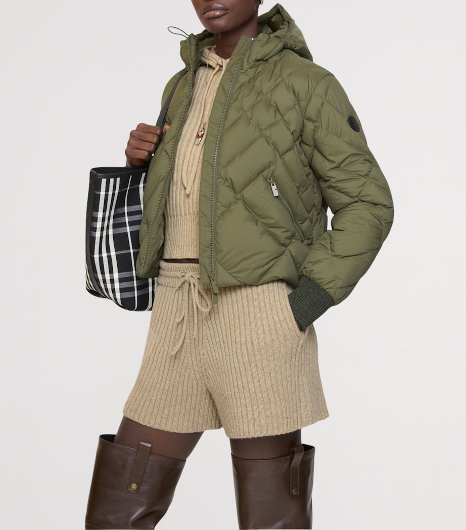 Down Quilted Delly Puffer Jacket PASTURE GREEN Image 2