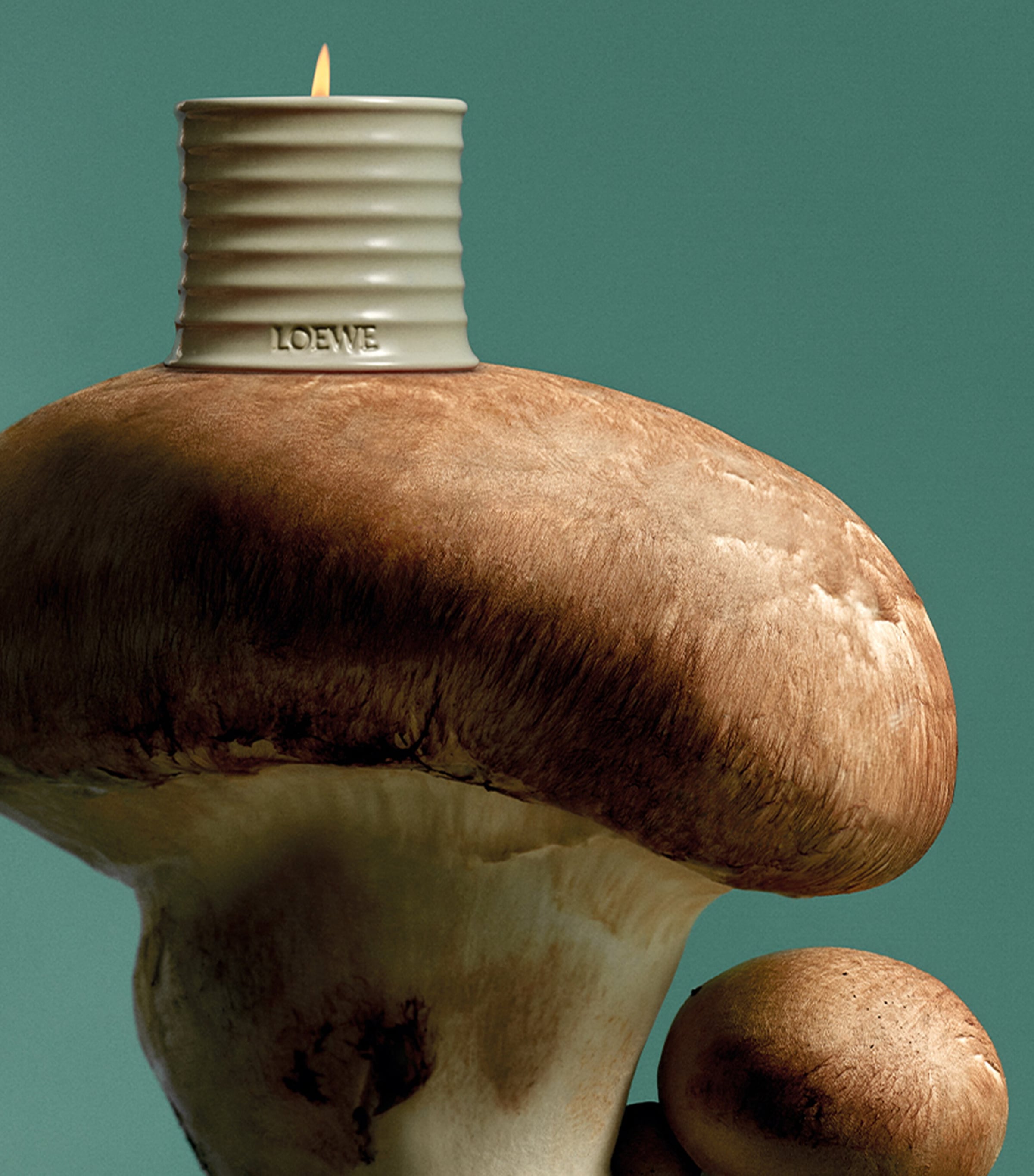 LOEWE Medium Mushroom Scented Candle Image 3