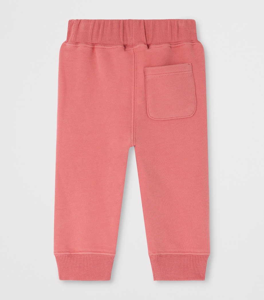Bonpoint Cotton Sweatpants (6-18 Months) Framboise Image 2