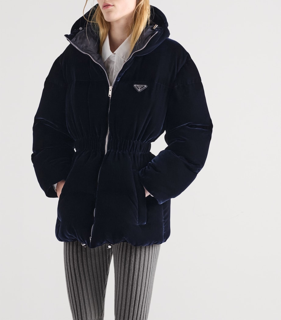 Velvet Down Jacket F0008 Image 4