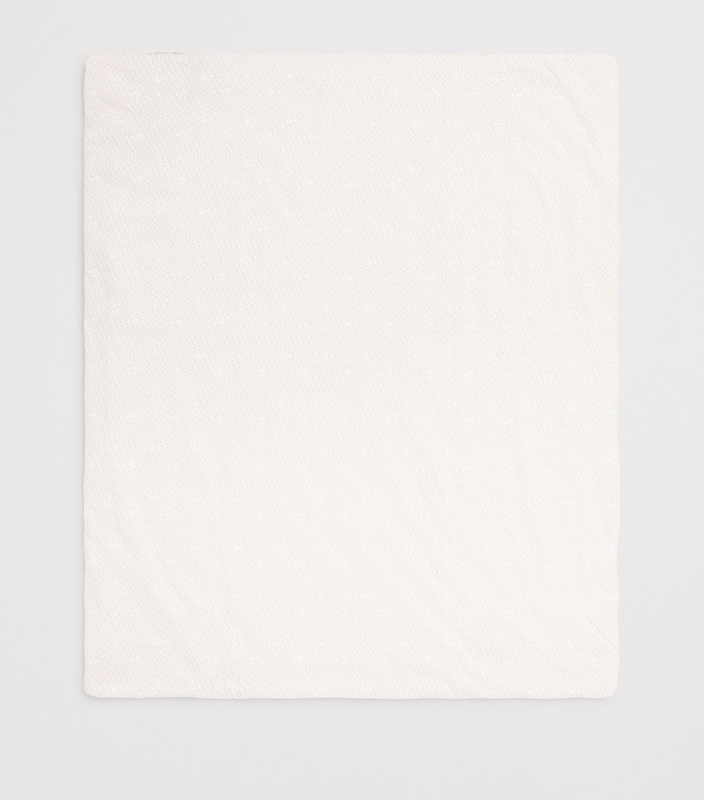 Emporio Armani Kids Cotton Logo Blanket (75cm x 65cm) Ea Beige Image 2