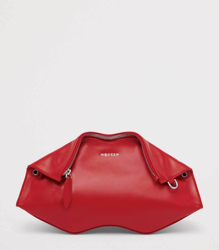 Leather Manta Clutch Bag 6406 Image 4