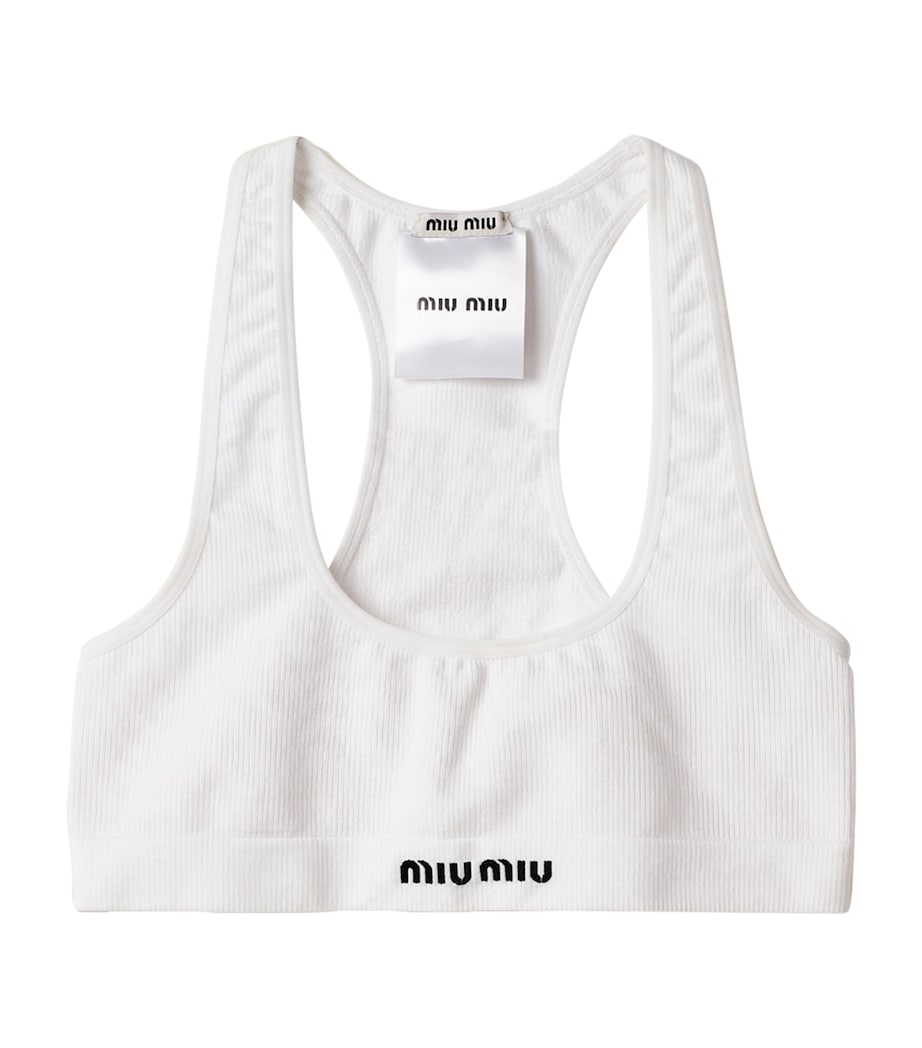 Seamless Racerback Crop Top F0009 Image 1