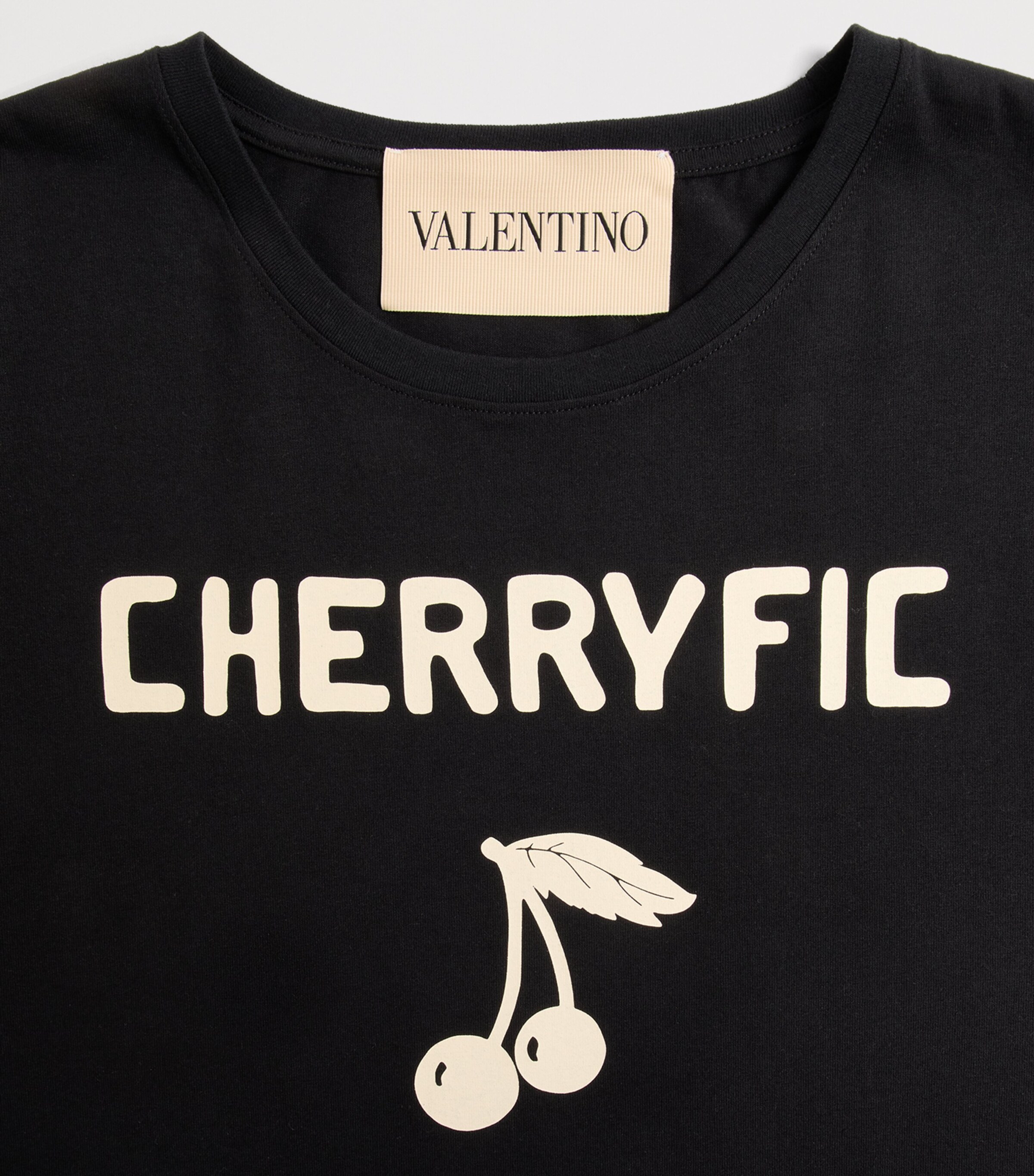 Tシャツ・カットソー VALENTINO FW25 T-SHIRT CHERRYFIC (7V3MG16PB34 9RA) dc9e0218e236f45218e791cd708dcd