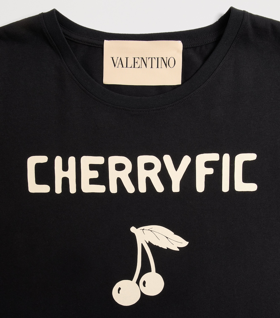Cotton Printed Cherry T-Shirt 9RA Image 7