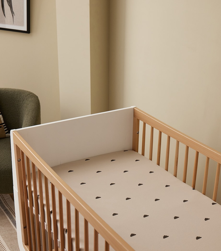 Cotton Cotbed Sheets (Pack of 2) SAND CLOUD Image 3