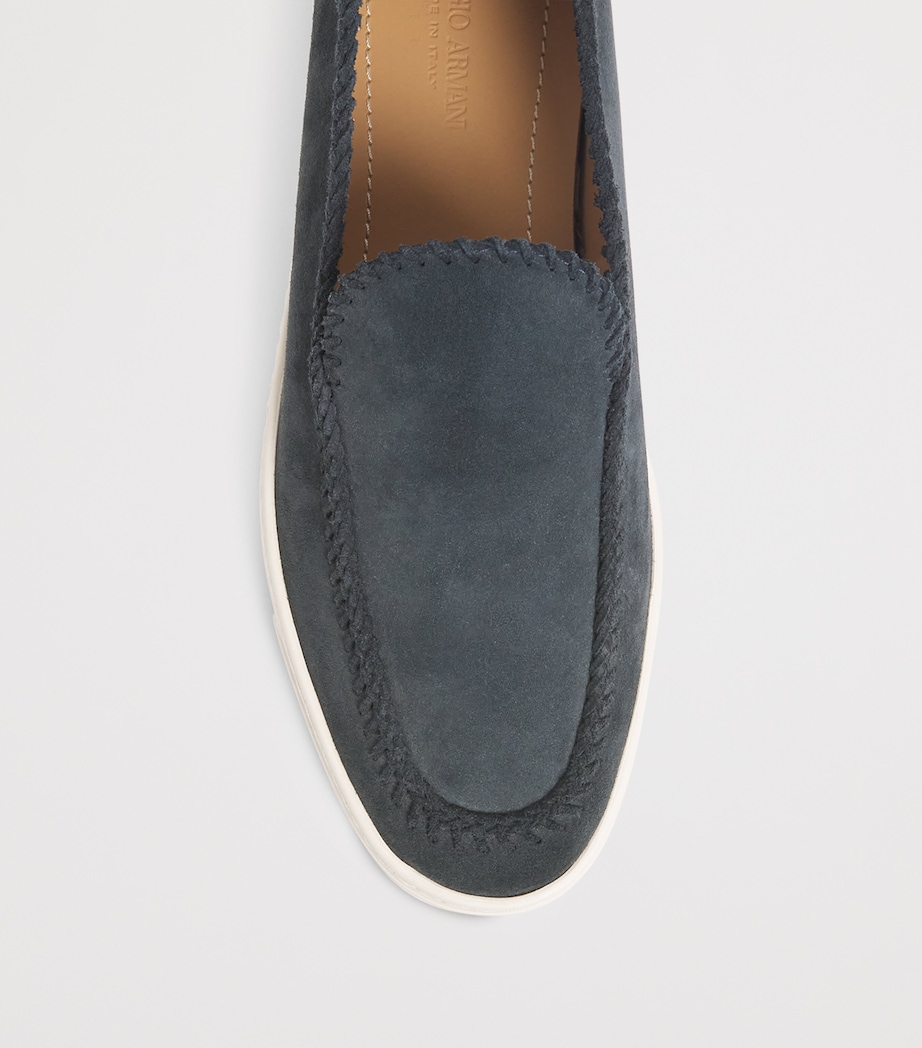 Suede Loafers A561 Image 9