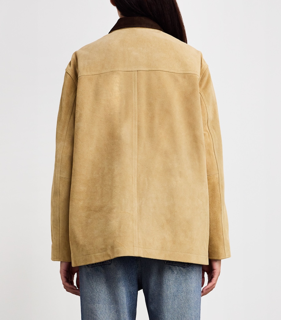 Calf Suede Cassidy Jacket TAN Image 4