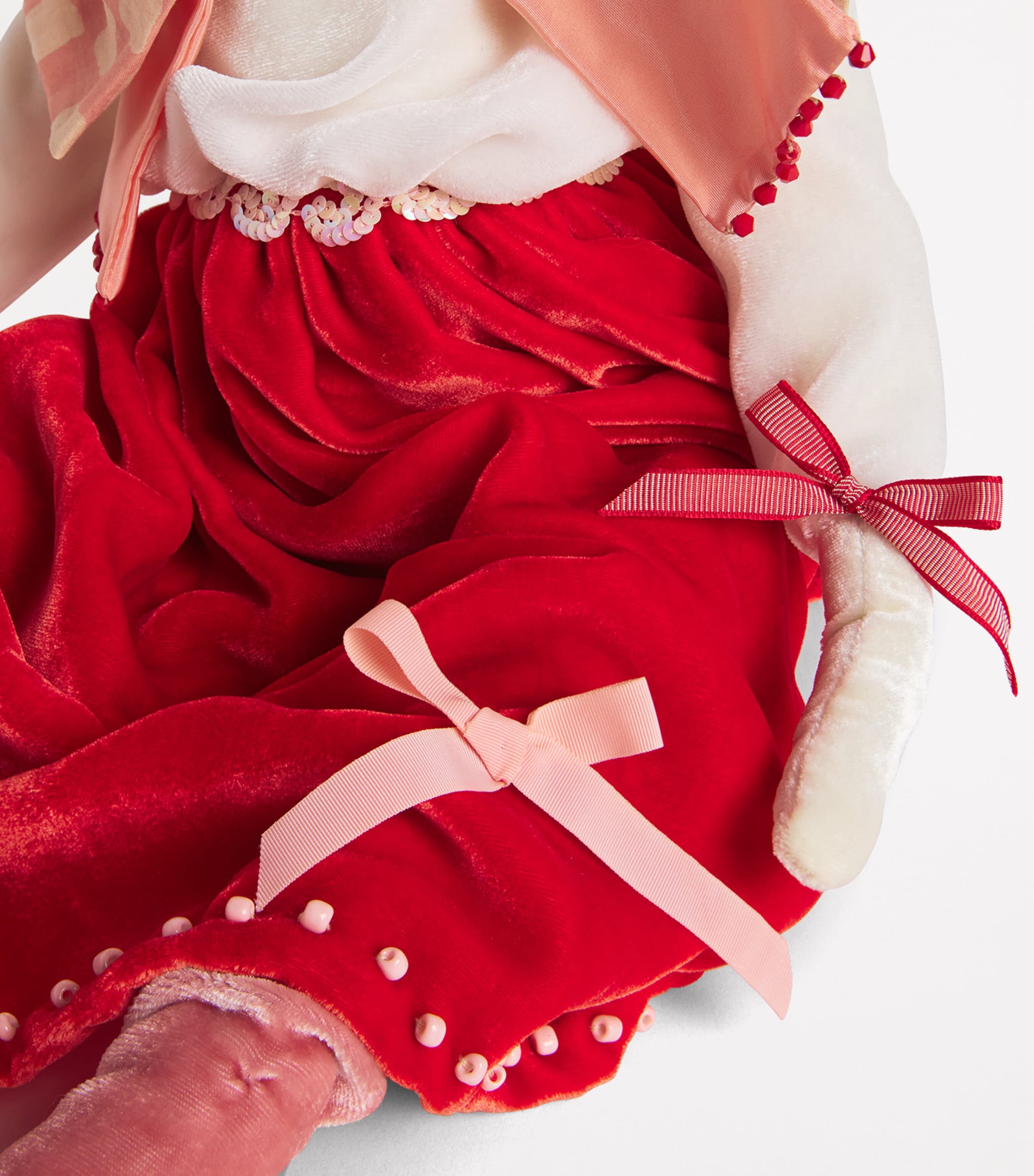 Velvet Lady Valentine Hare (67cm) PINK/RED/WHITE Image 2