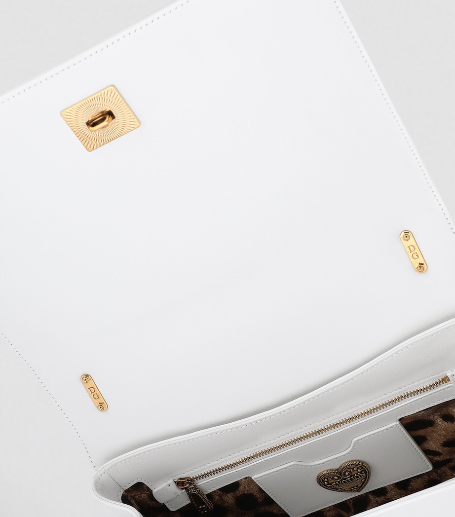 Large Devotion Cross-Body Bag 80002-OPTICAL WHITE Image 5