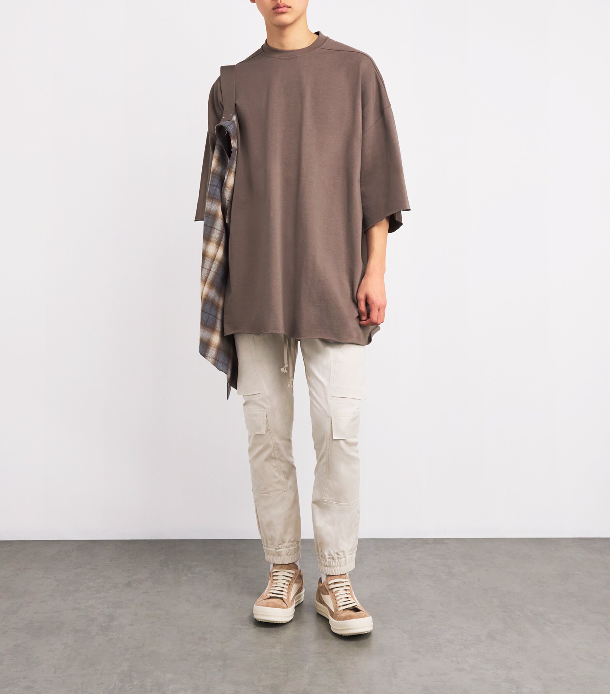 Rick Owens Mens Cotton Tommy T-Shirt Image 2