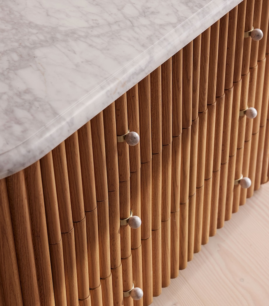 Soho Home Carlisle Six-Drawer Dresser Natural Image 6