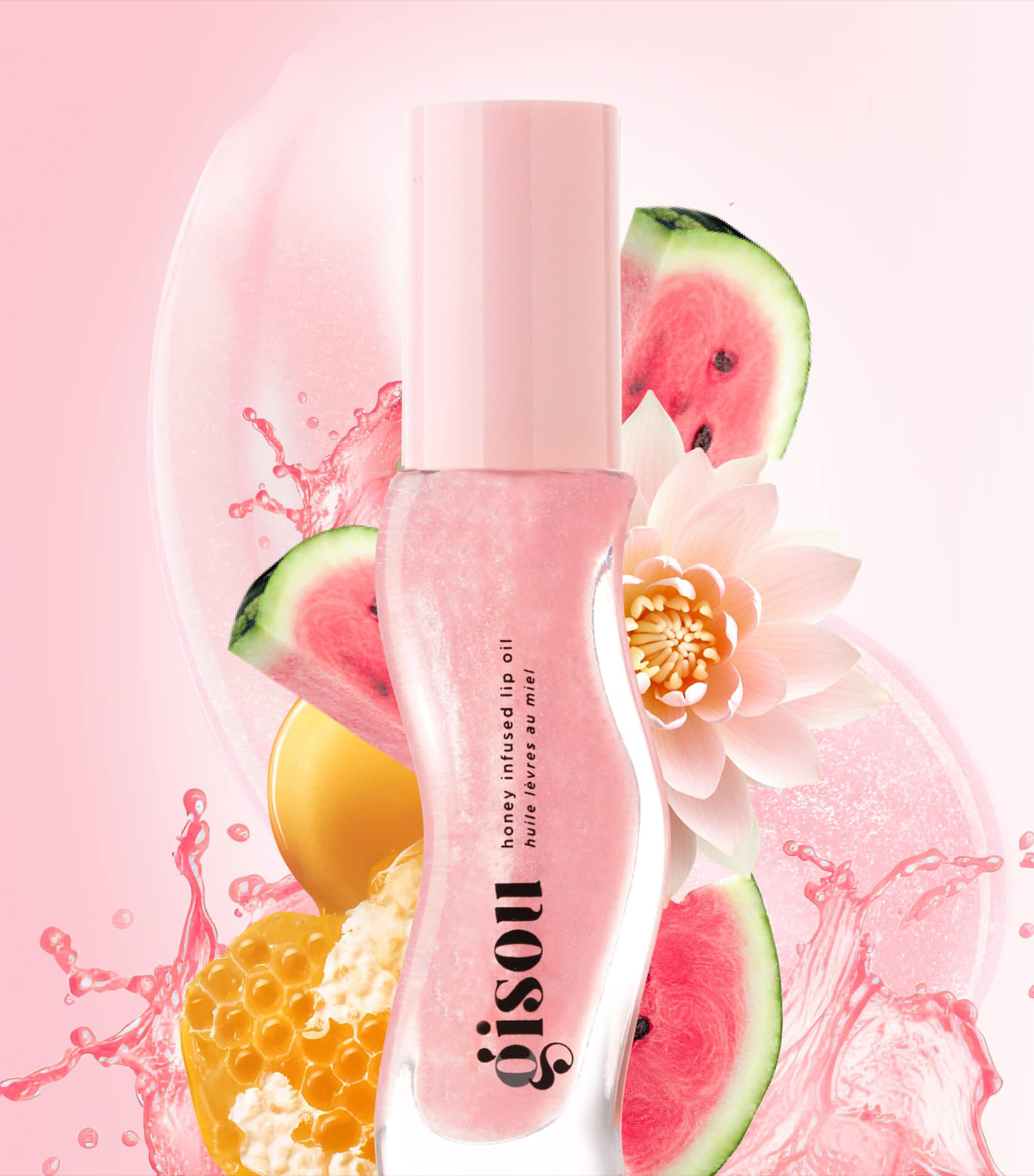 gisou オランダ発世界的はちみつコスメブランド　ハニーリップオイル 在庫処分セール Infused Honey Gisou : Amazon.com Hydrating