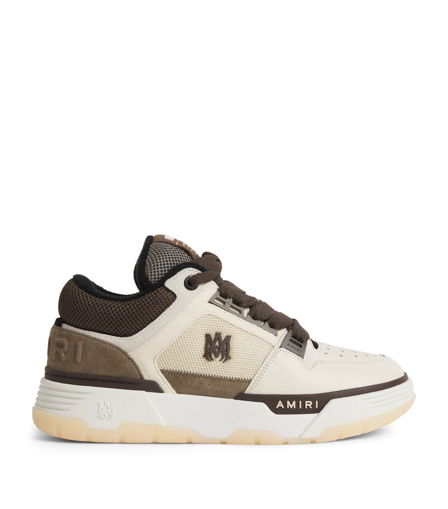AMIRI Leather MA-1 Sneakers Brown Image 1