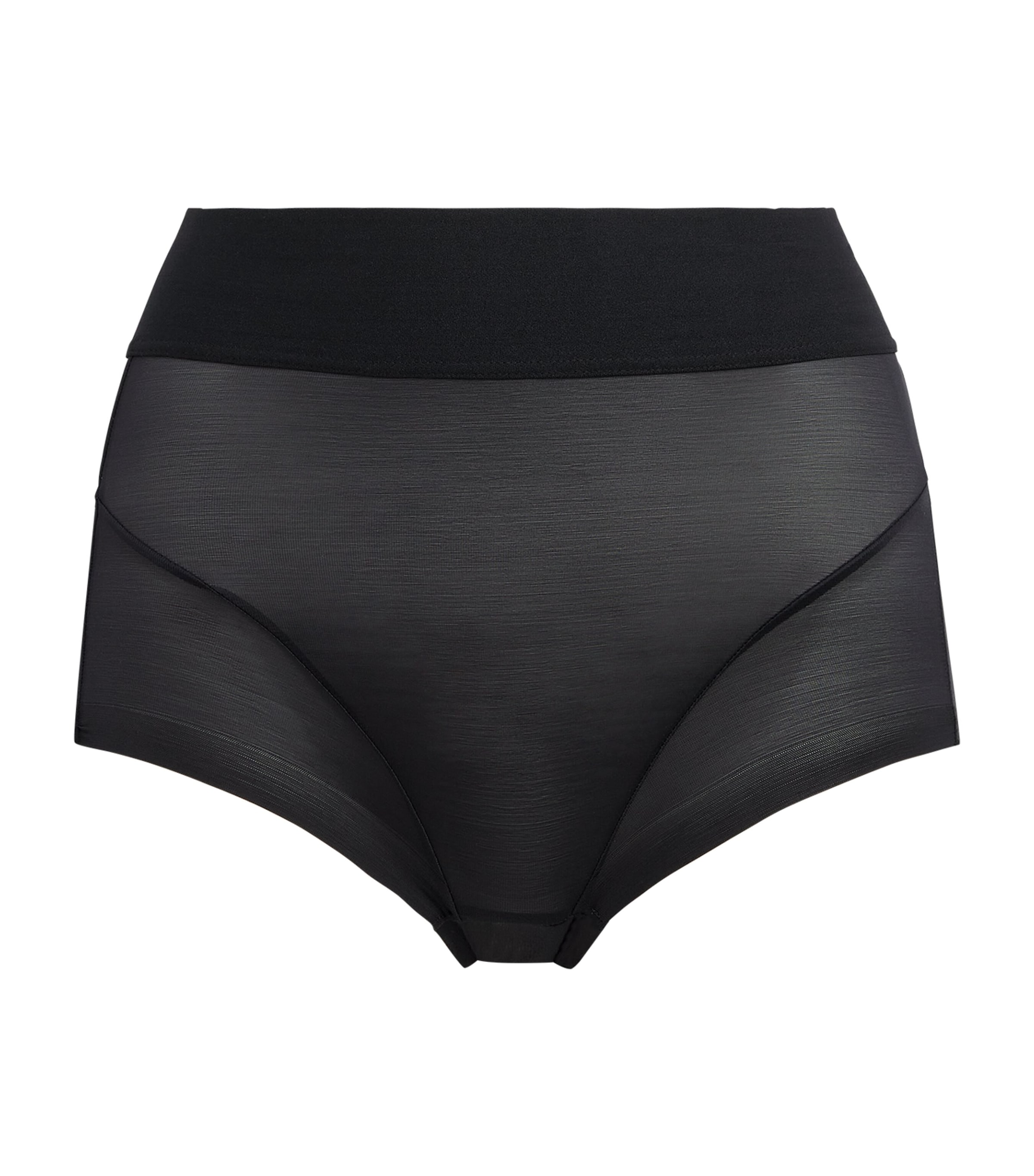 Wolford Womens Sheer Touch Briefs Black Image 1