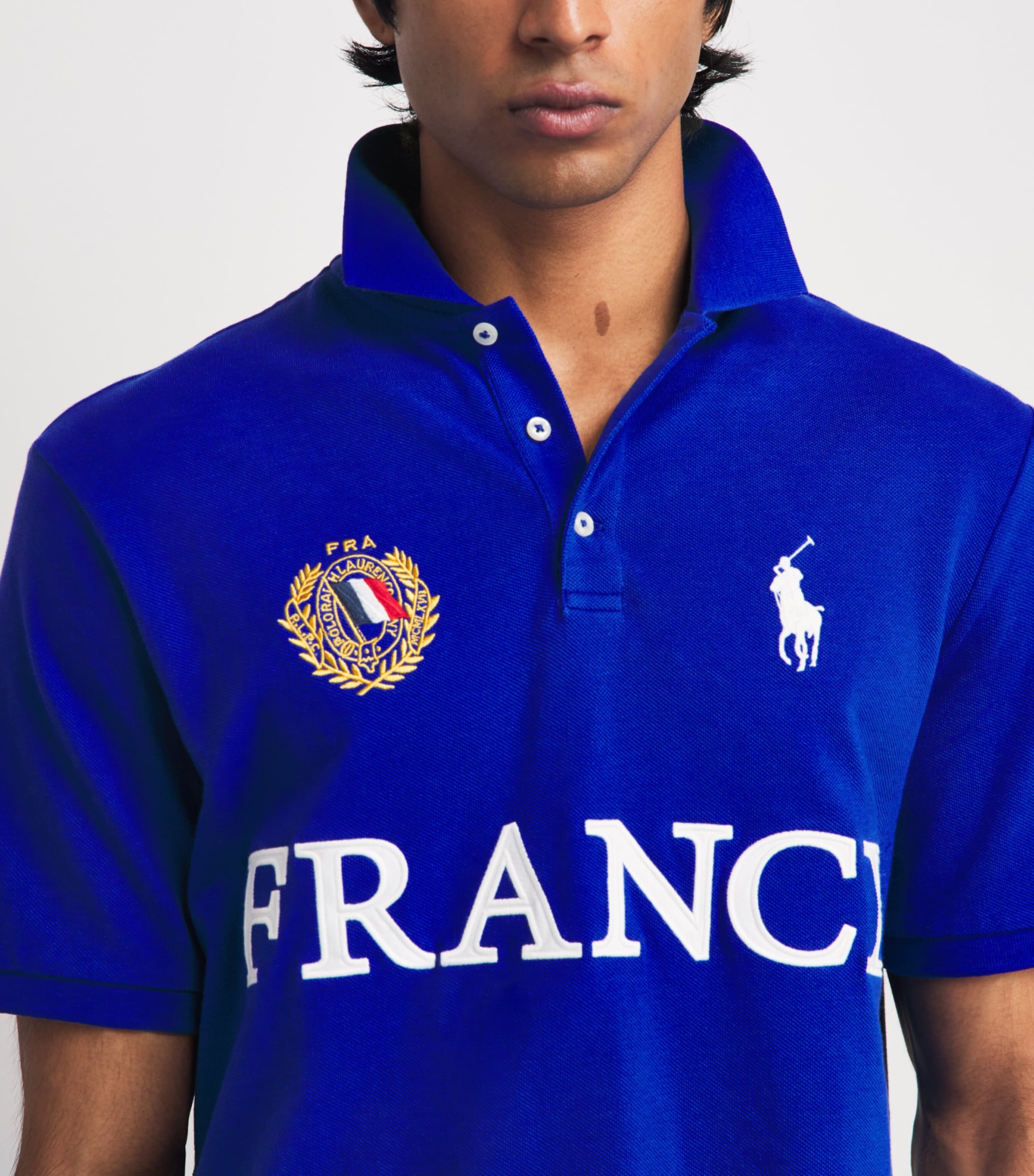 Polo Ralph Lauren Mens Cotton France Polo Shirt Cruise Image 3