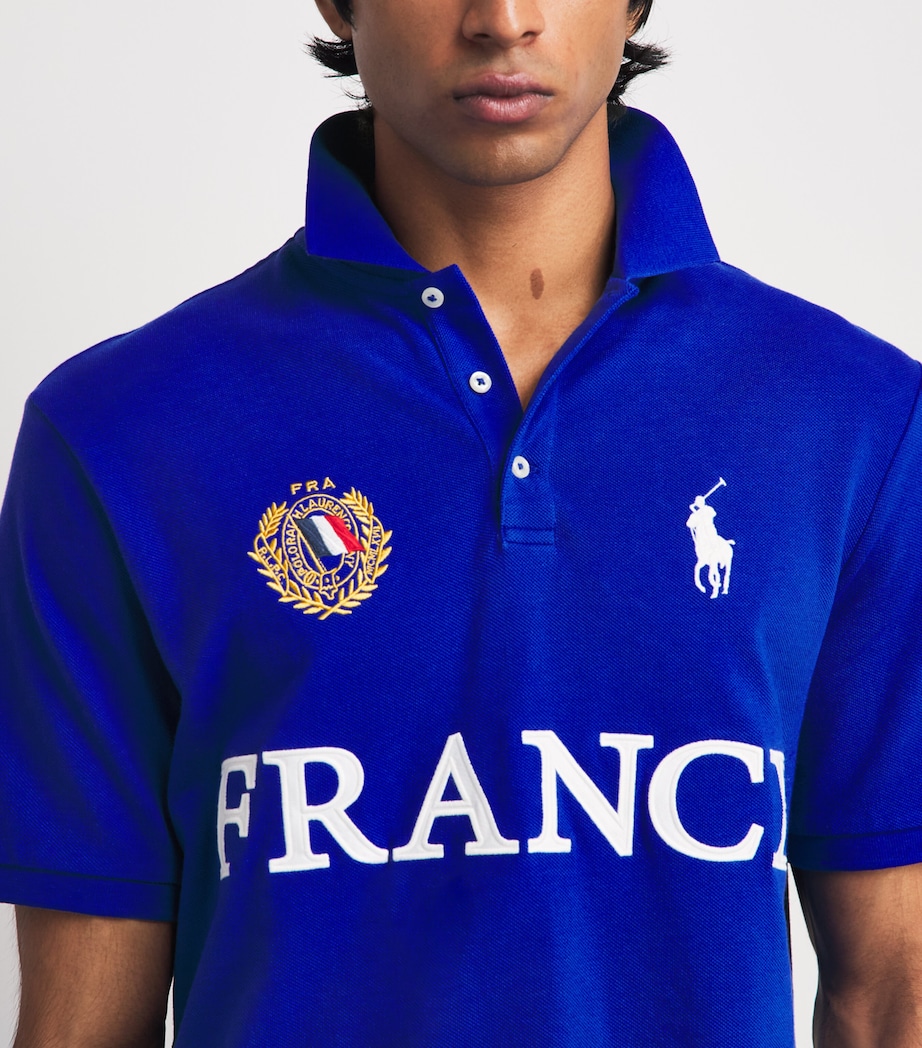Polo Ralph Lauren Mens Cotton France Polo Shirt Cruise Image 3