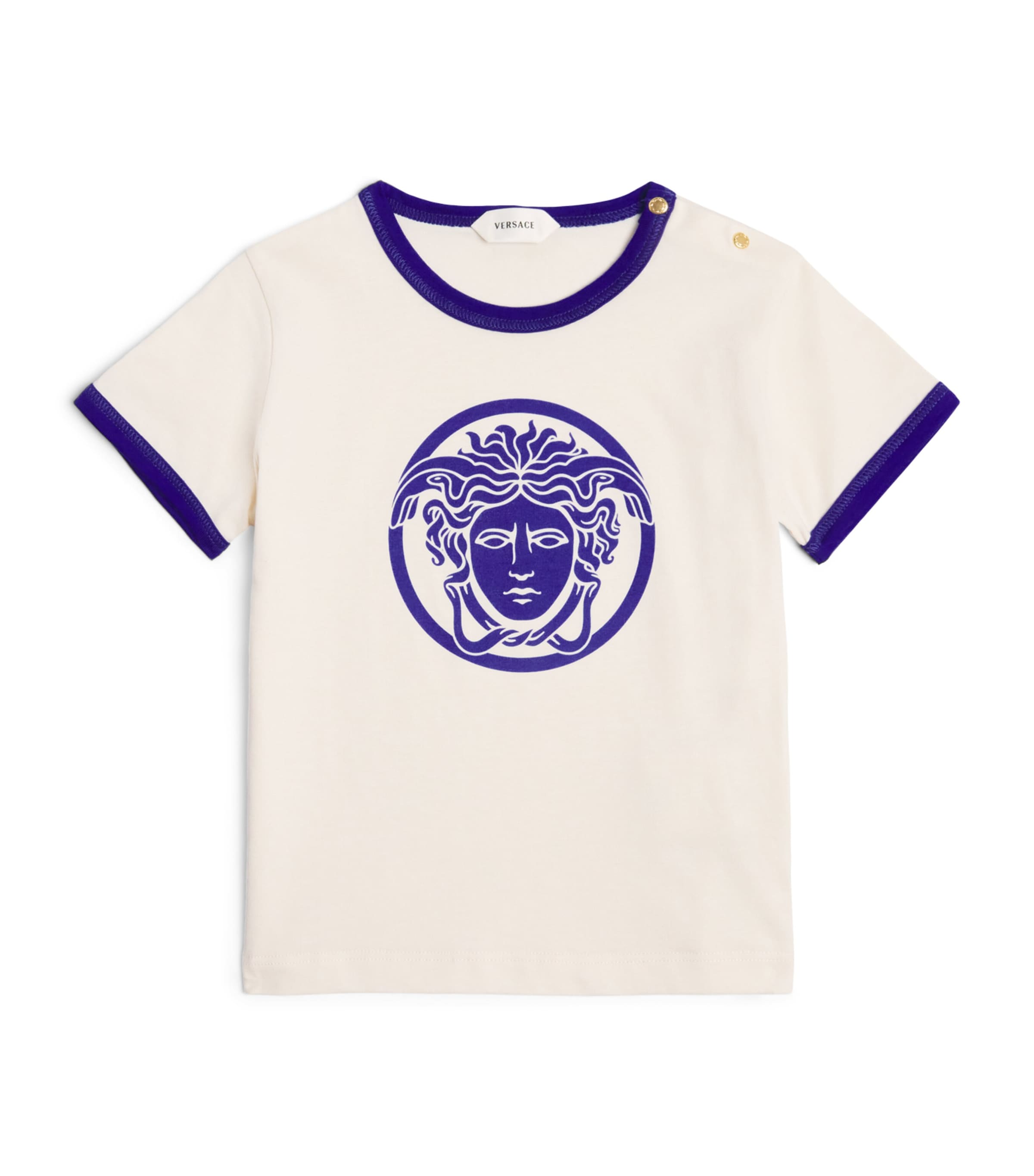 Versace Kids Cotton Medusa Print T-Shirt (6-36 Months) Image 1