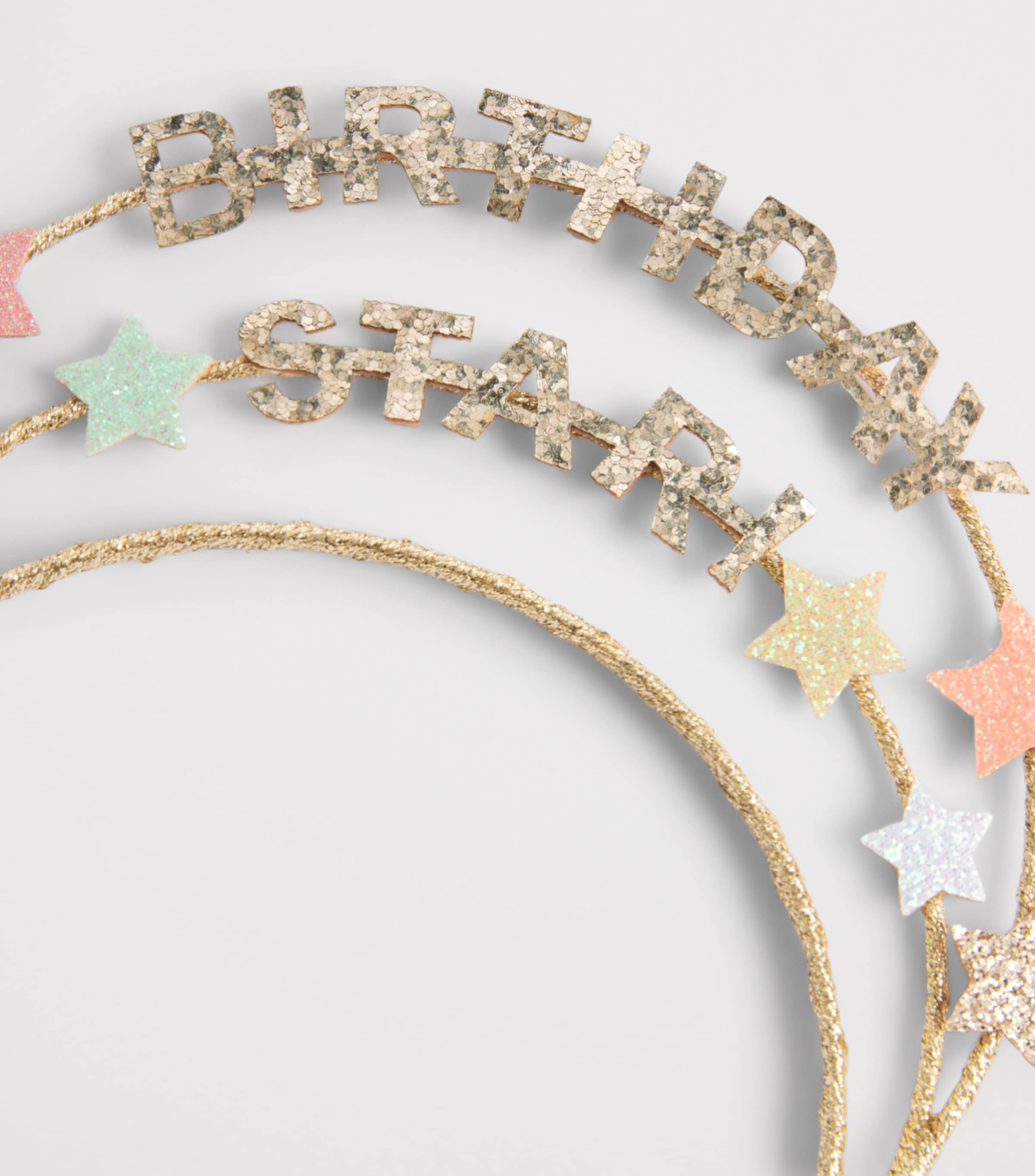 Rockahula Birthday Star Headband Gold Image 2