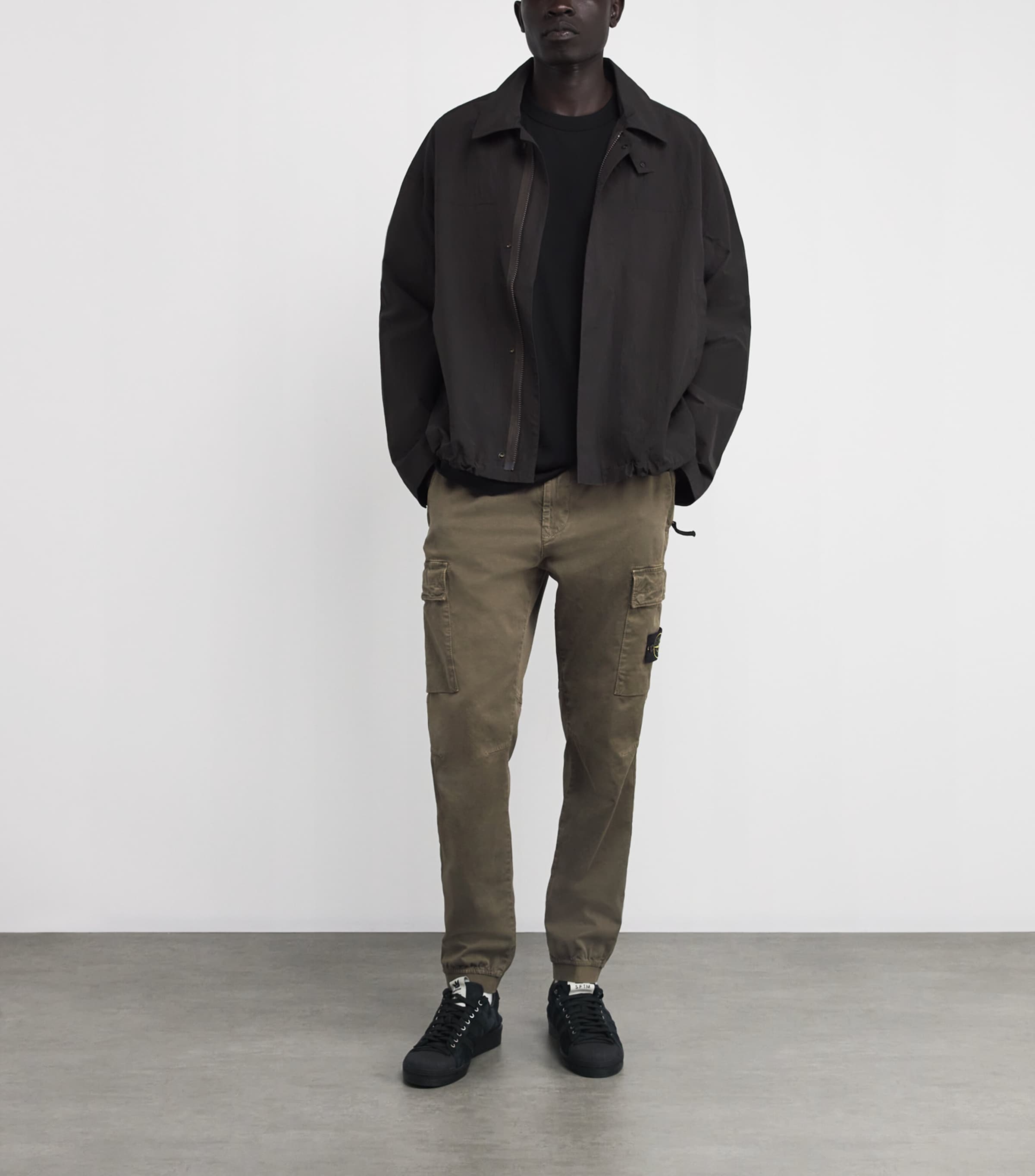 Cotton-Blend Cargo Trousers V0154 Image 2