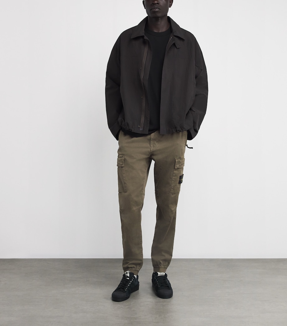 Cotton-Blend Cargo Trousers V0154 Image 2