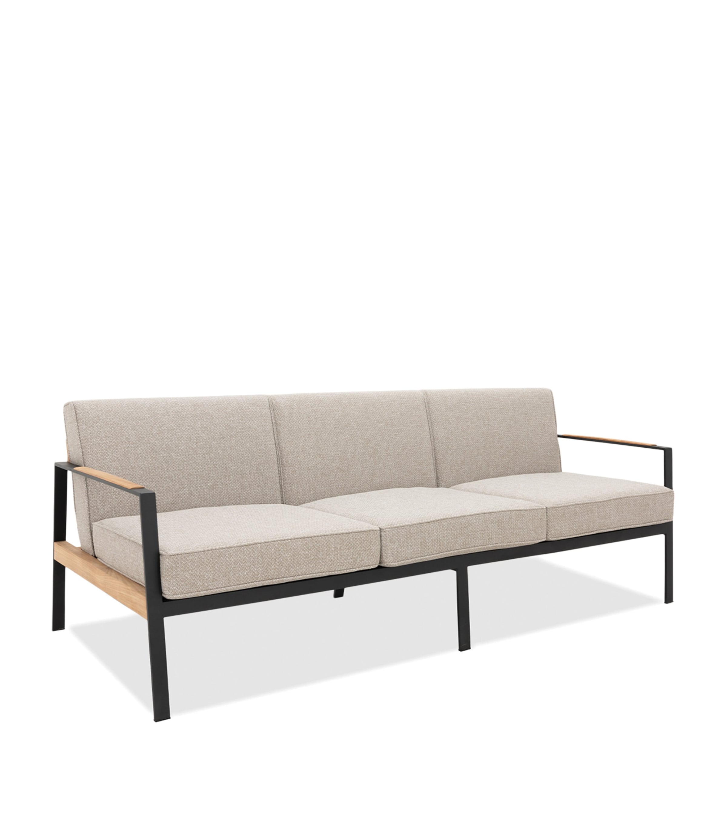 Indian Ocean California 3-Seater Outdoor Sofa Oyster Image 1