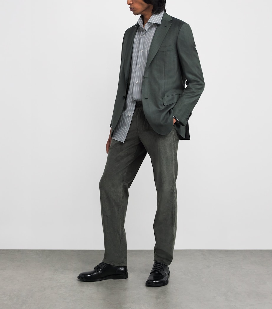 Cotton Stripe Shirt 1490 Image 2