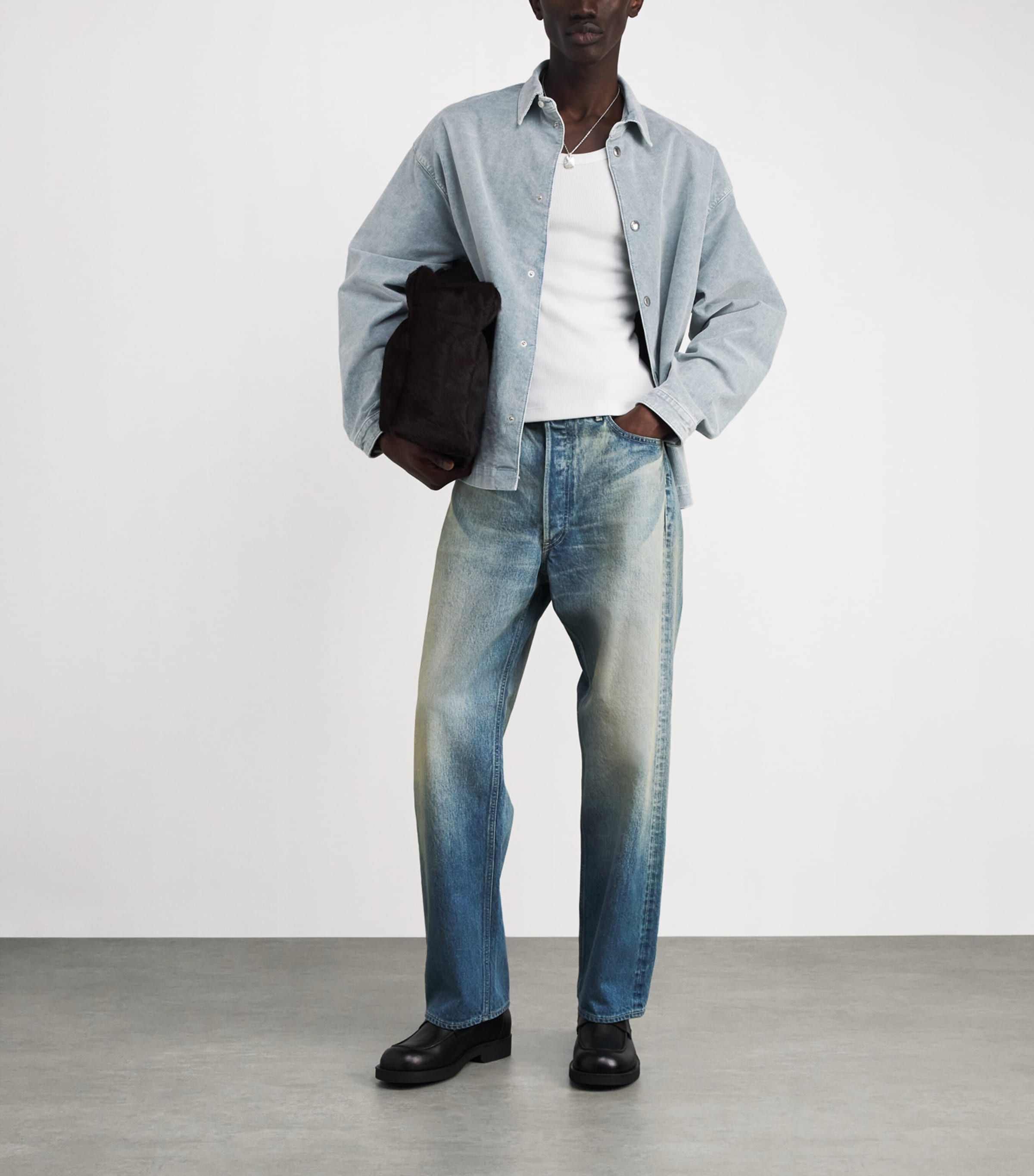 Cotton-Blend Corduroy Shirt CORDUROY POOL Image 2