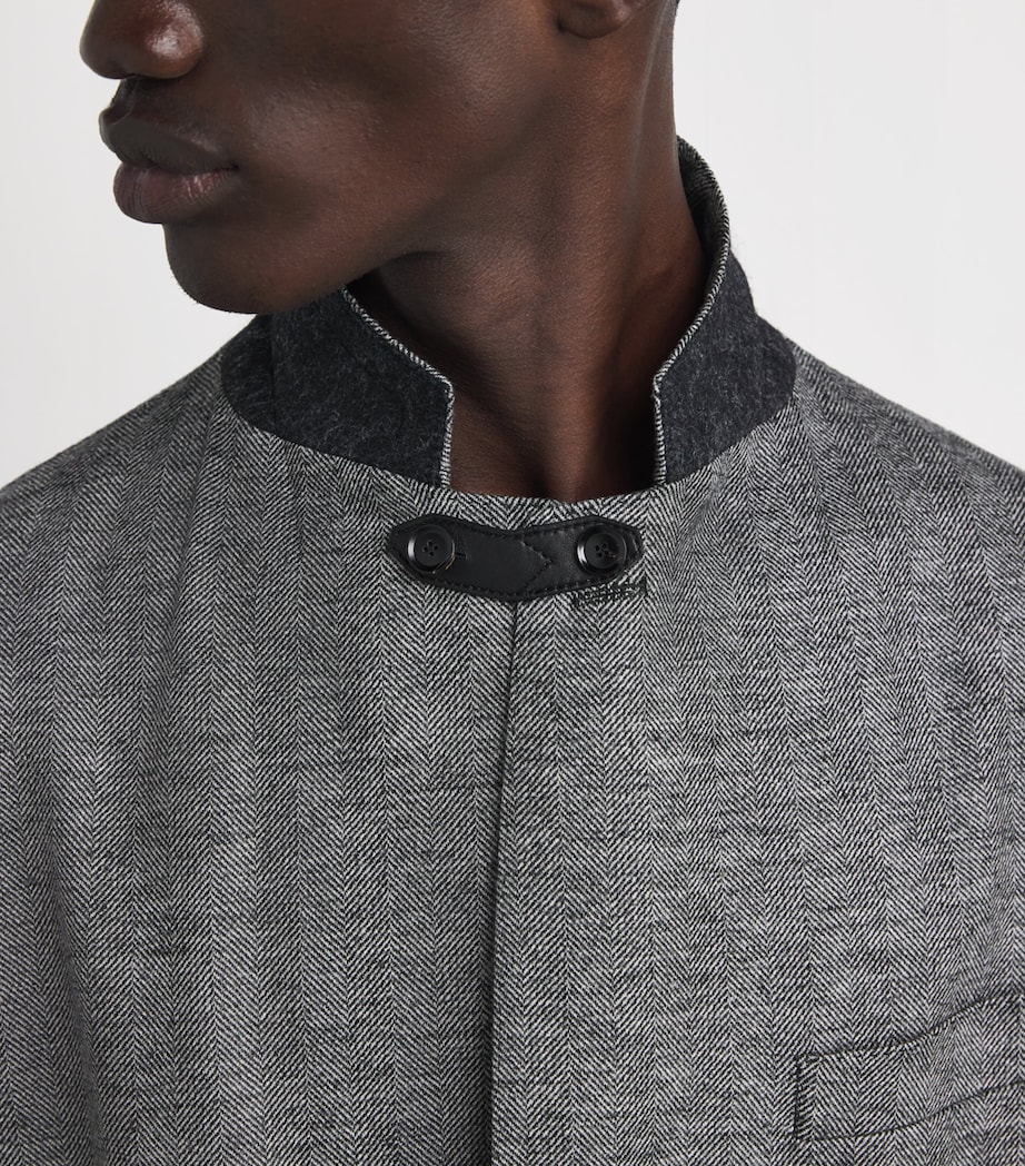 Wool Single-Breasted Blazer 1310 Image 6