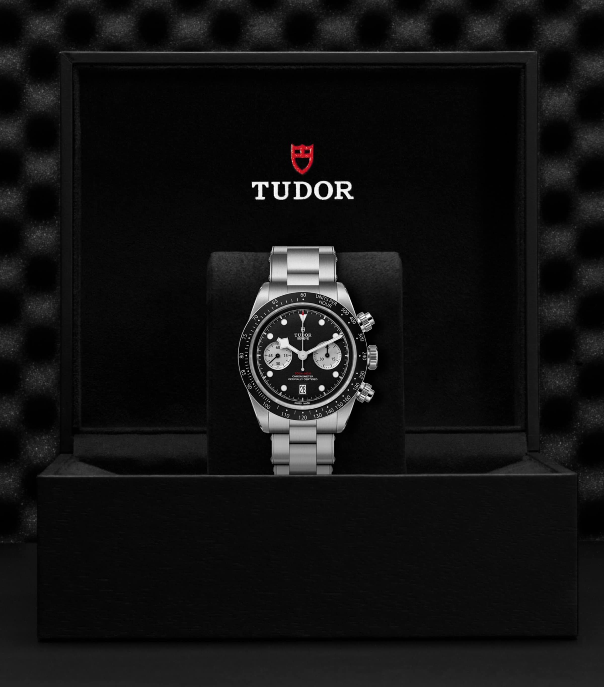 TUDOR Black Bay Chrono Stainless Steel Watch 41mm Black Image 4