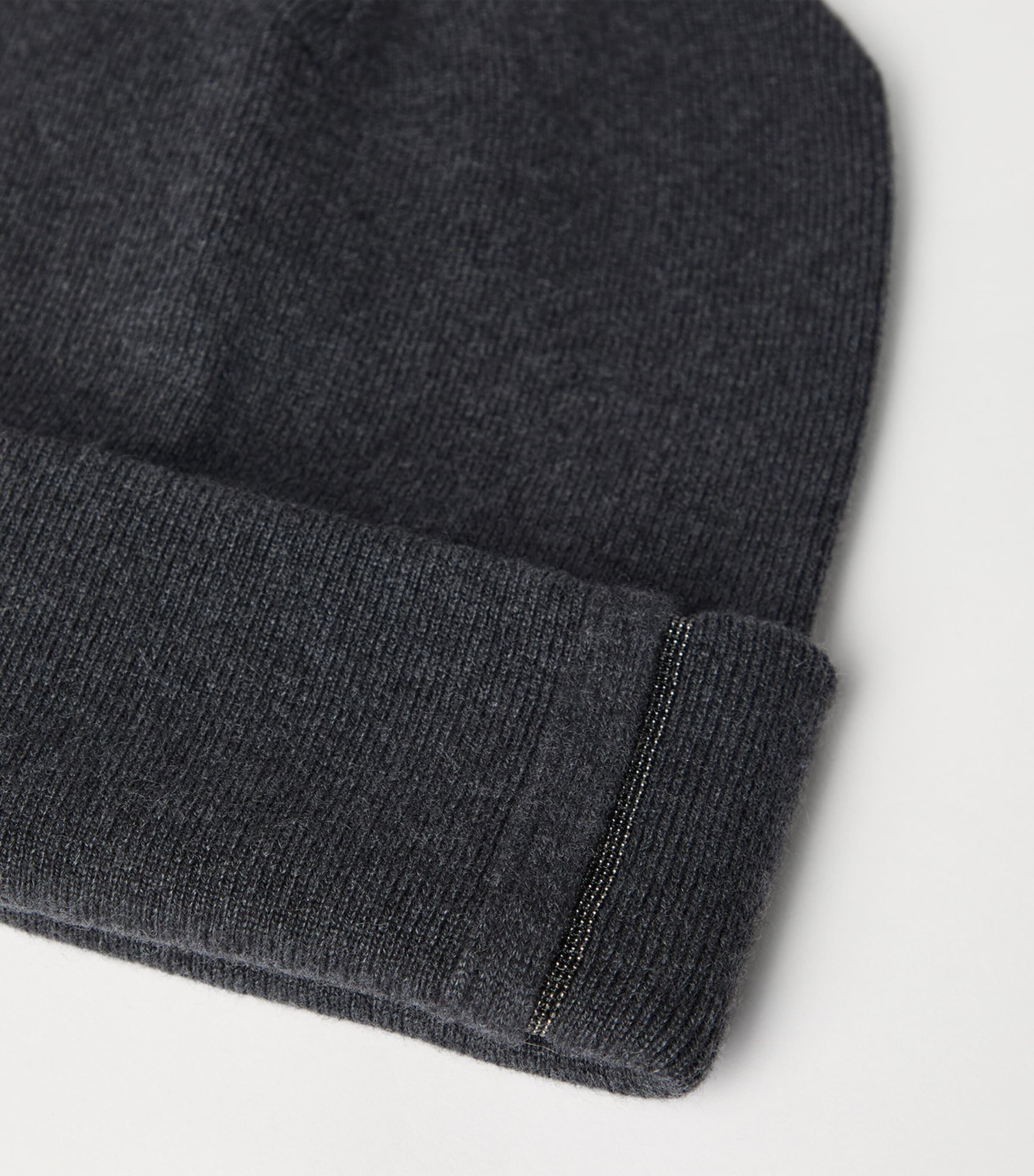Brunello Cucinelli Cashmere Ribbed Beanie Image 4