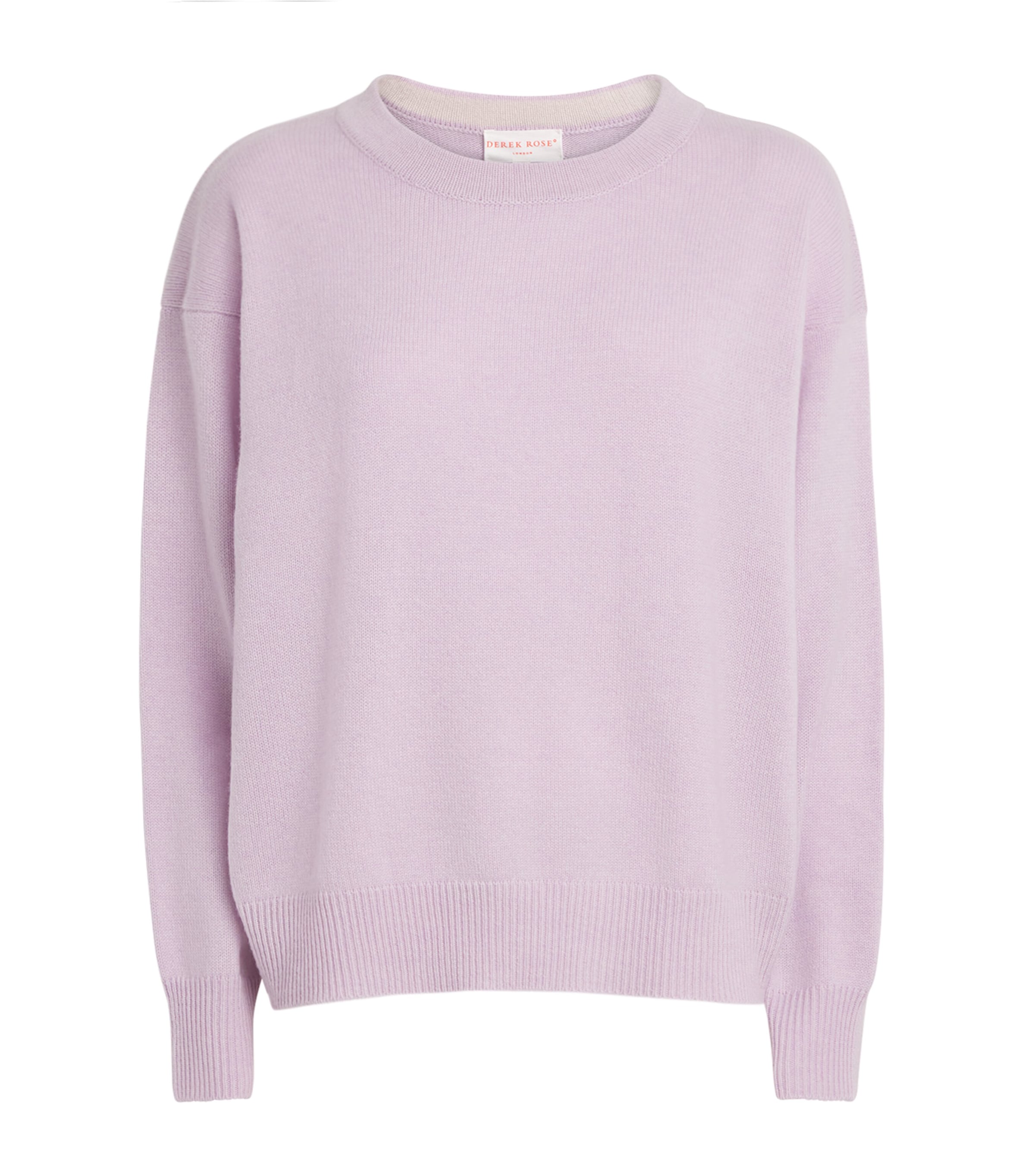 Derek Rose Cashmere Daphne Sweater In Purple