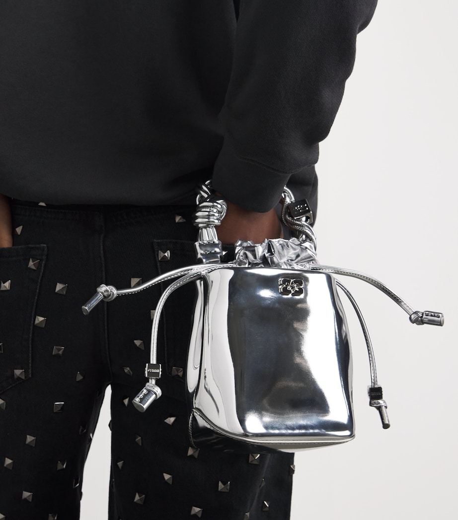 Mini Bou Bucket Bag 018 SILVER Image 5