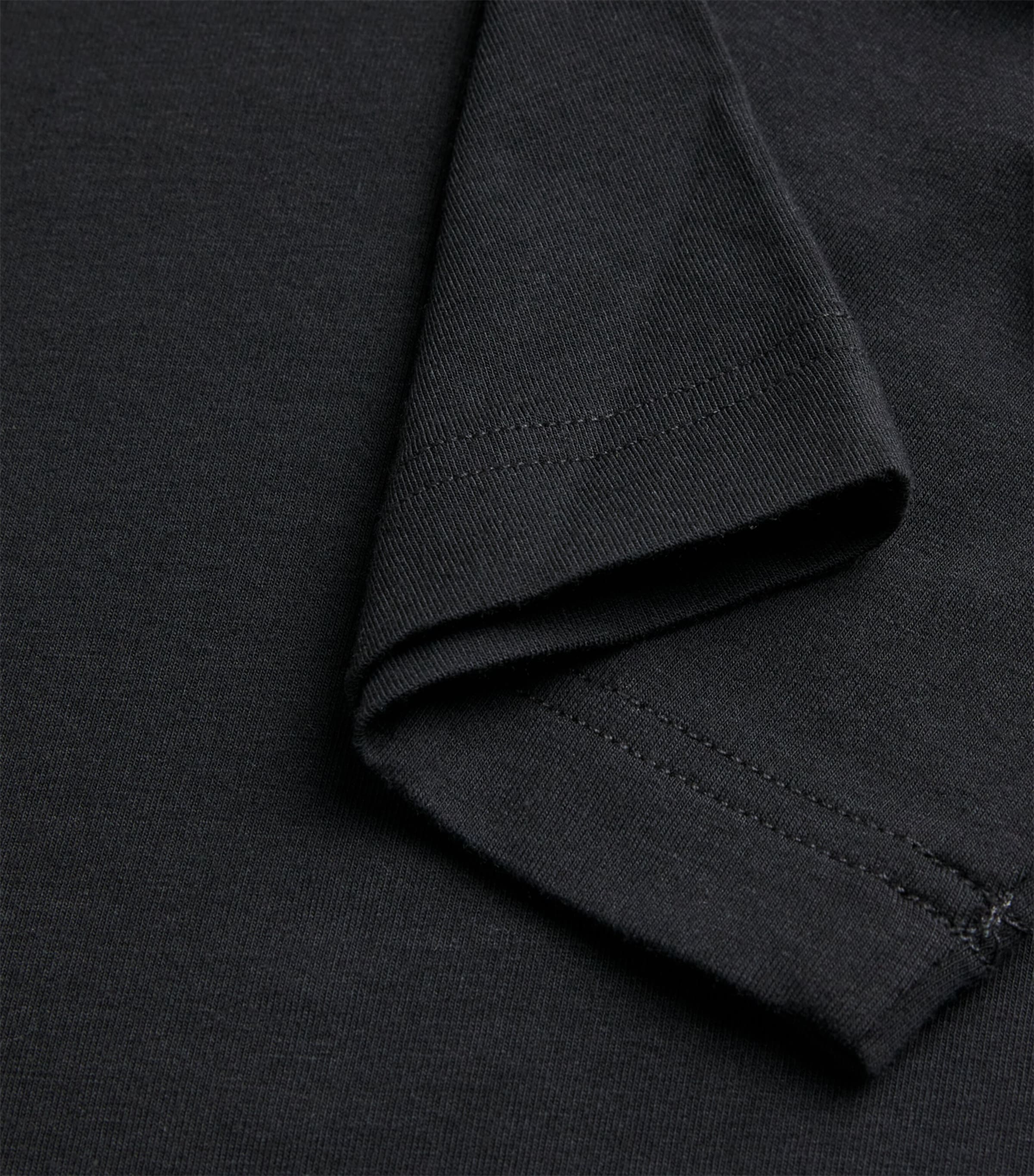 Jersey Regina Slim T-Shirt BLACK Image 5