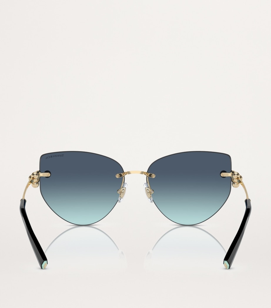 Metal Cat Eye Sunglasses 62029S Image 4