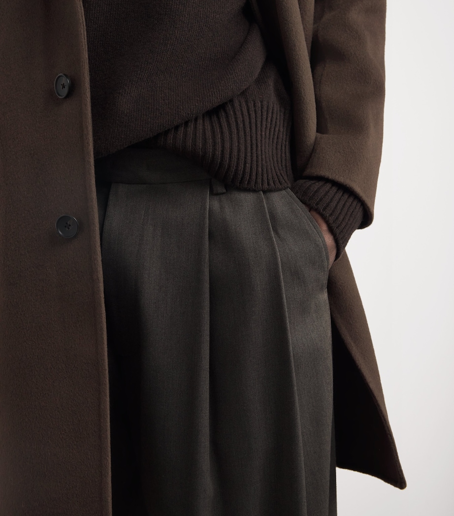 Wool-Cashmere Overcoat 220MSN MISSION Image 6