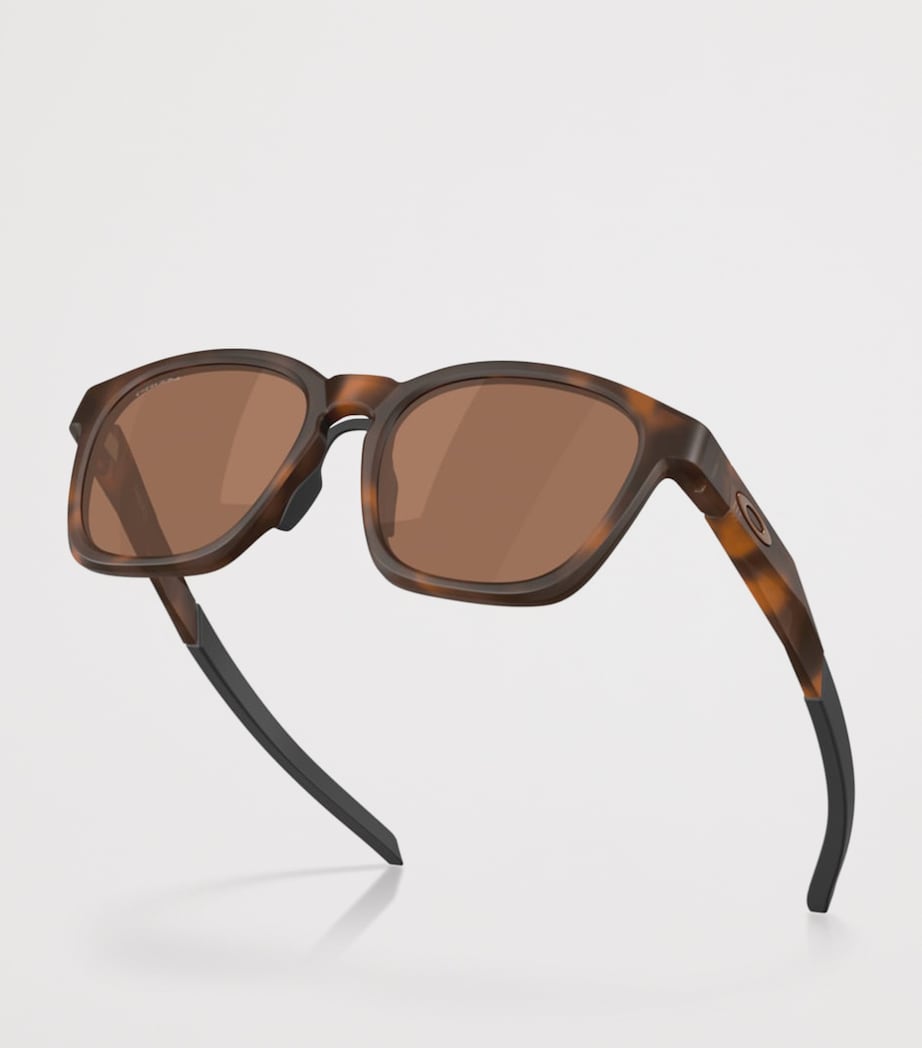 Oakley Shackle Square Sunglasses Brown Image 5