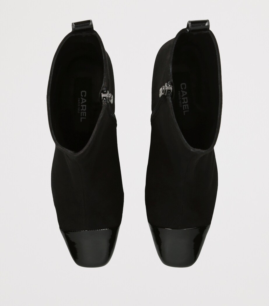 Carel Leather Estime Ankle Boots 40 Black Image 4