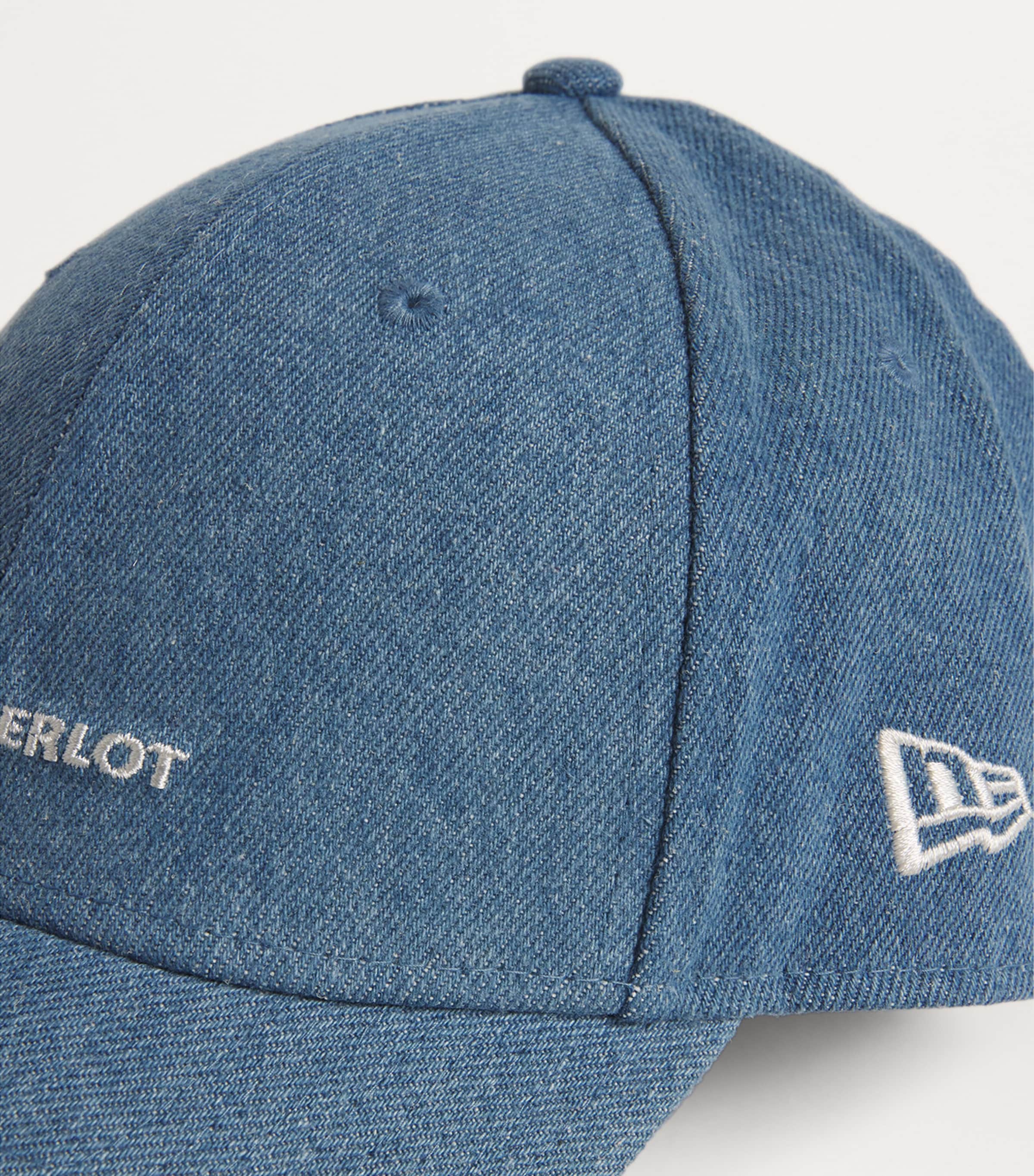 x New Era Denim Baseball Cap LIGHT DENIM Image 4
