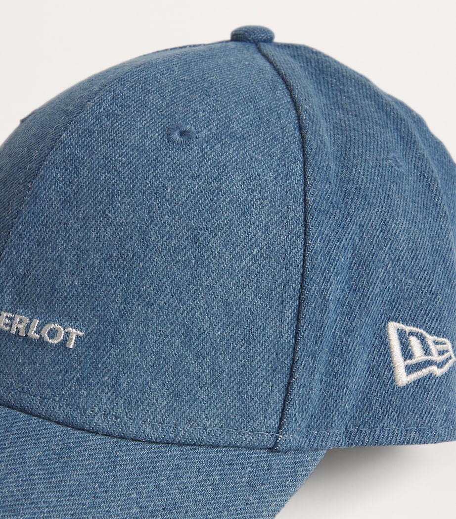 x New Era Denim Baseball Cap LIGHT DENIM Image 4