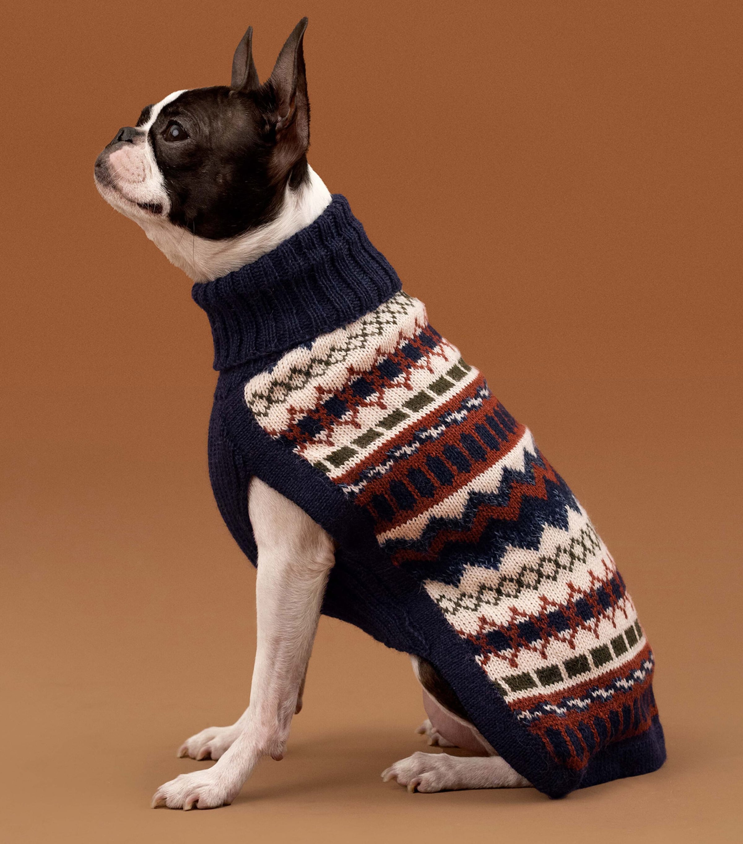 ALQO WASI Iceberg Bleau Melange Dog Sweater (Small) Iceberg Bleu Melange Image 2