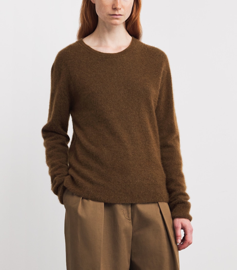 Lorynna Cashmere-Silk Sweater OAK Image 3