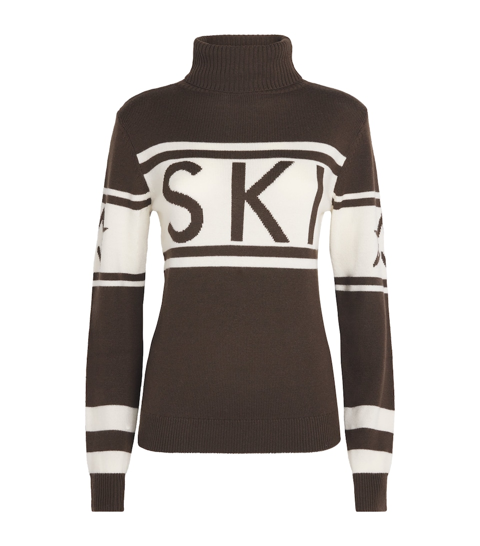 Merino Wool Schild Sweater