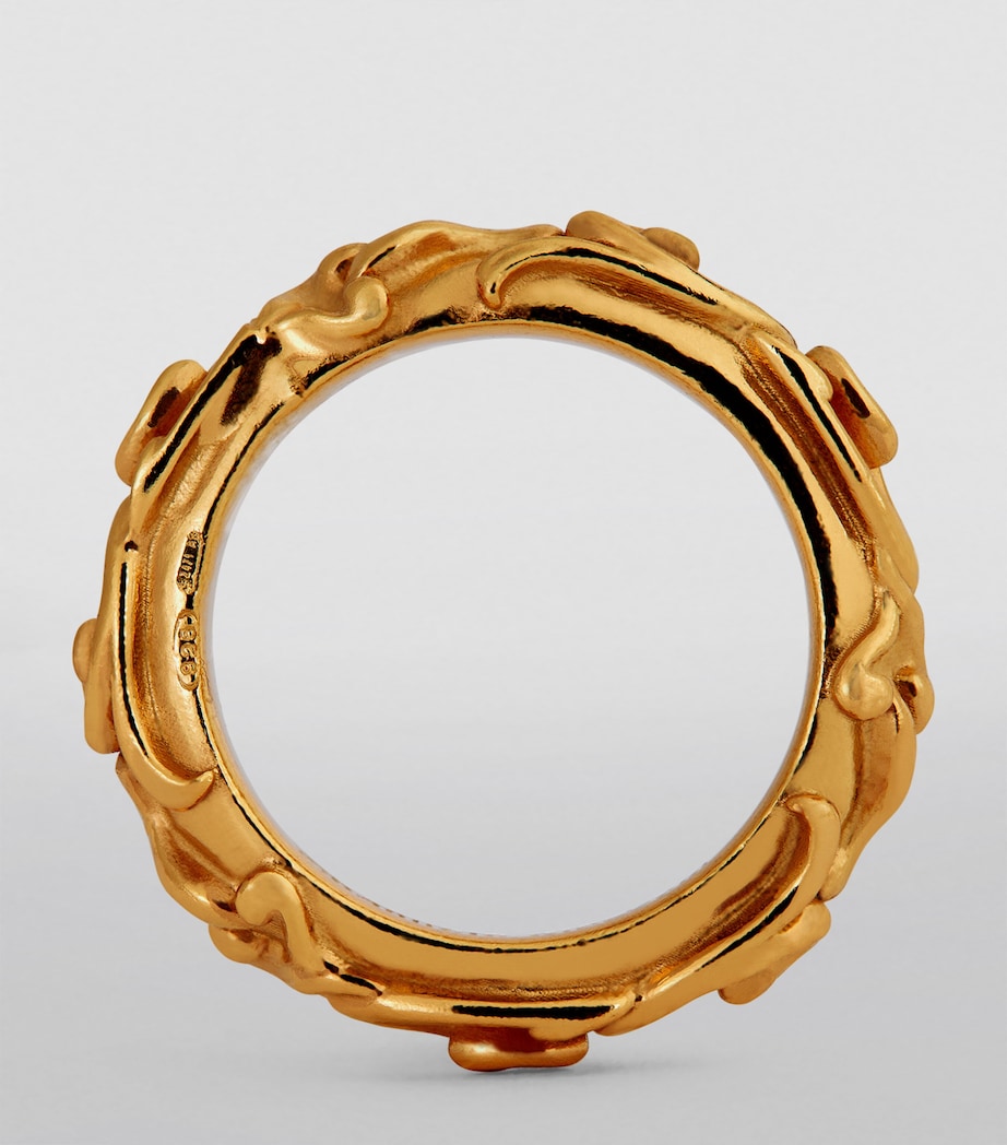 Gold-Plated Arabesque Ring GOLD Image 2