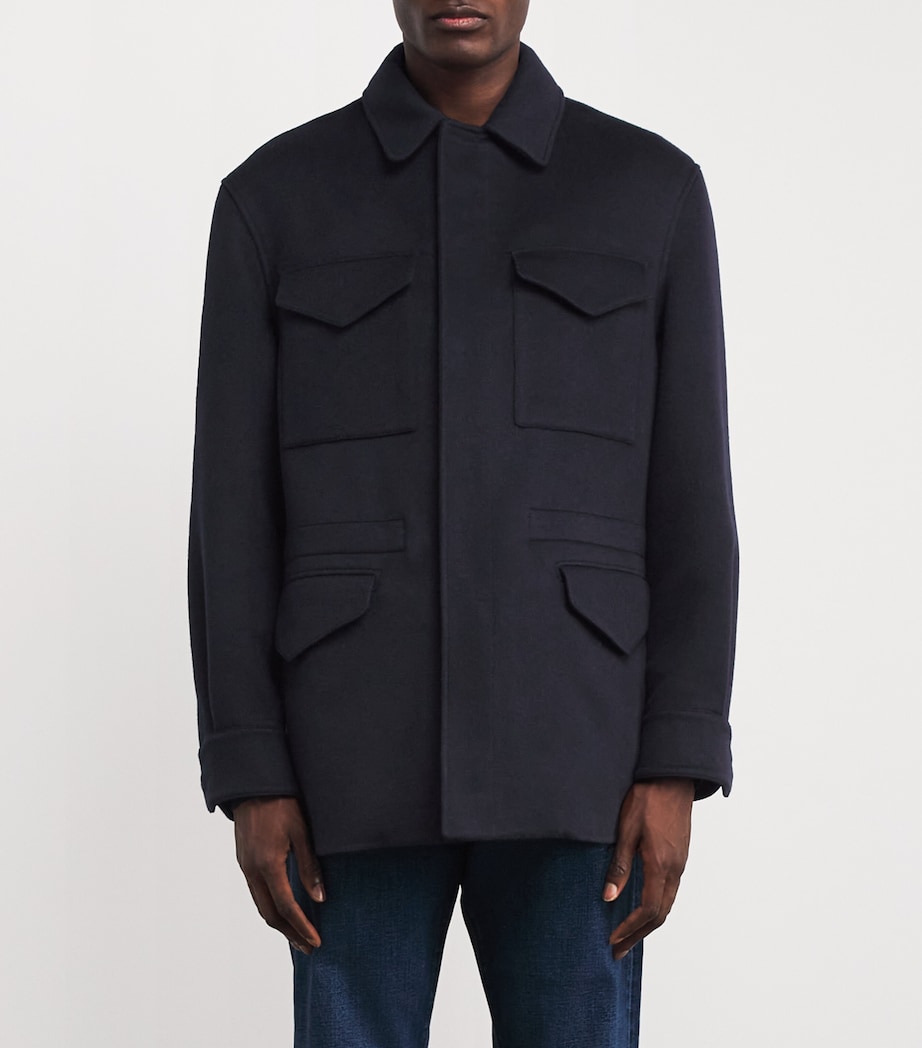 Wool-Cashmere Ripley Jacket CLSCS CHAIRMAN NAVY Image 3