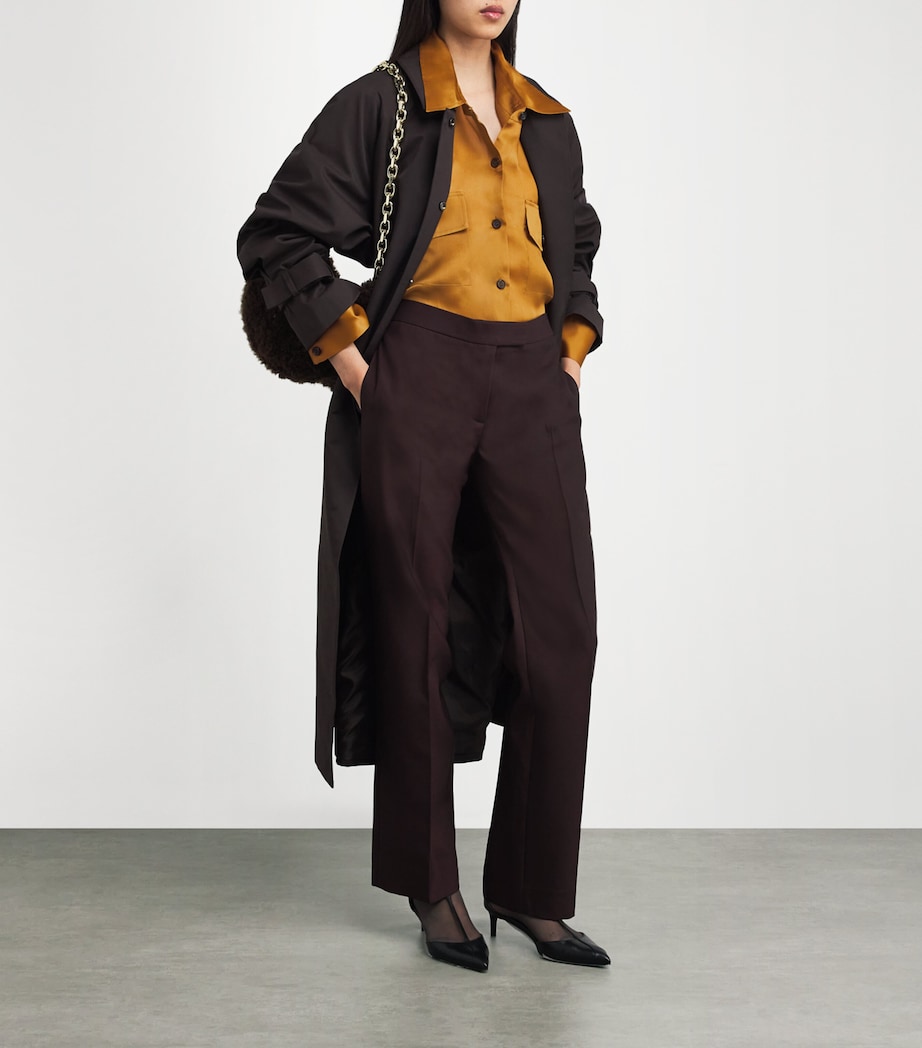 Silk Organza Matteo Shirt 604 DIJON Image 2