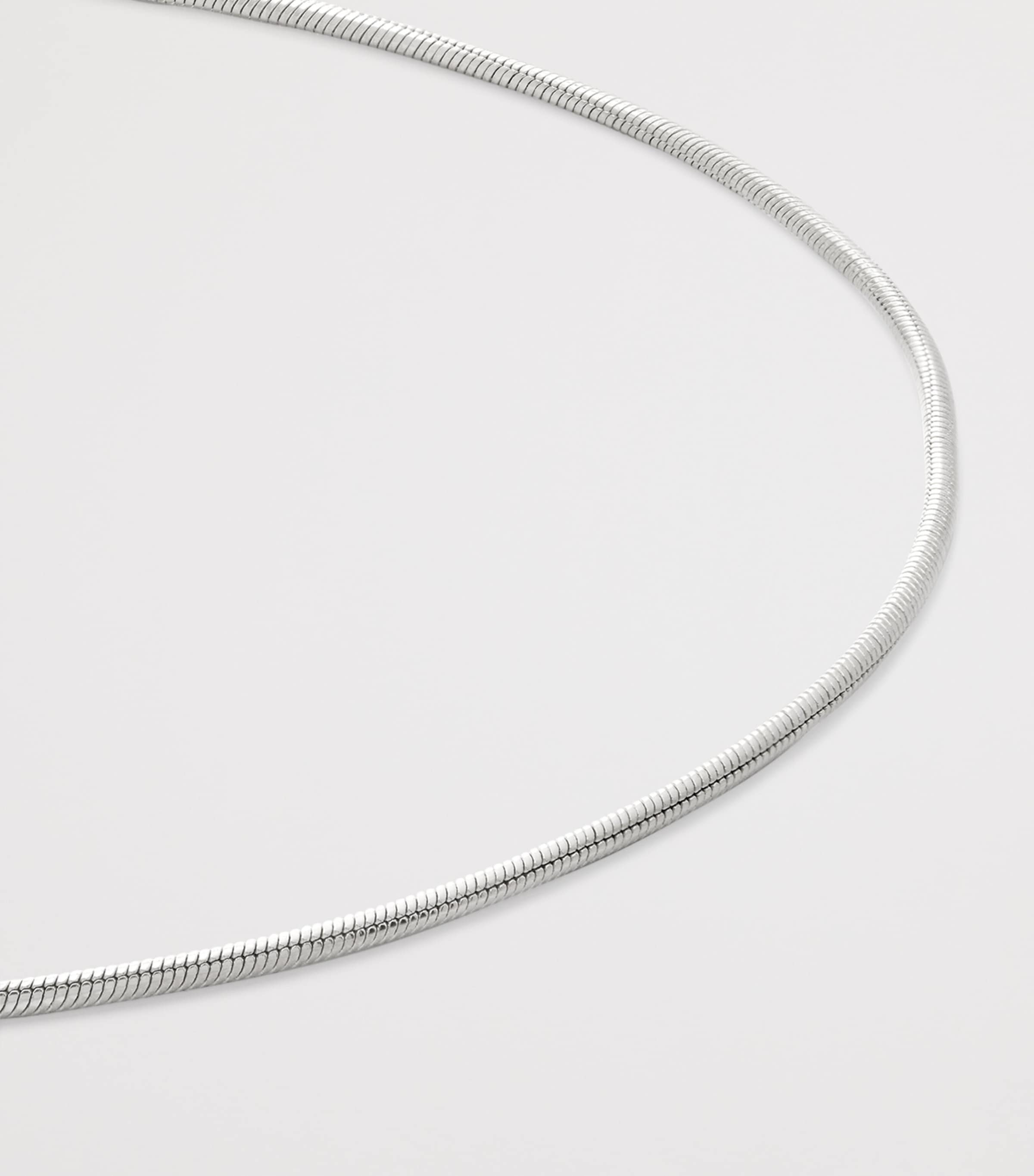 Monica Vinader Sterling Silver Chain Necklace Sterling Silver Image 2
