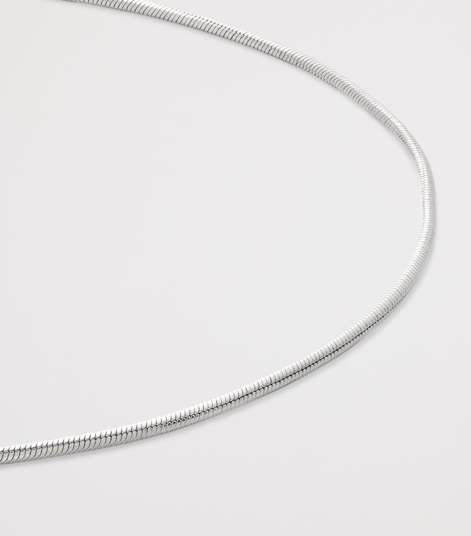 Sterling Silver Chain Necklace STERLING SILVER Image 2