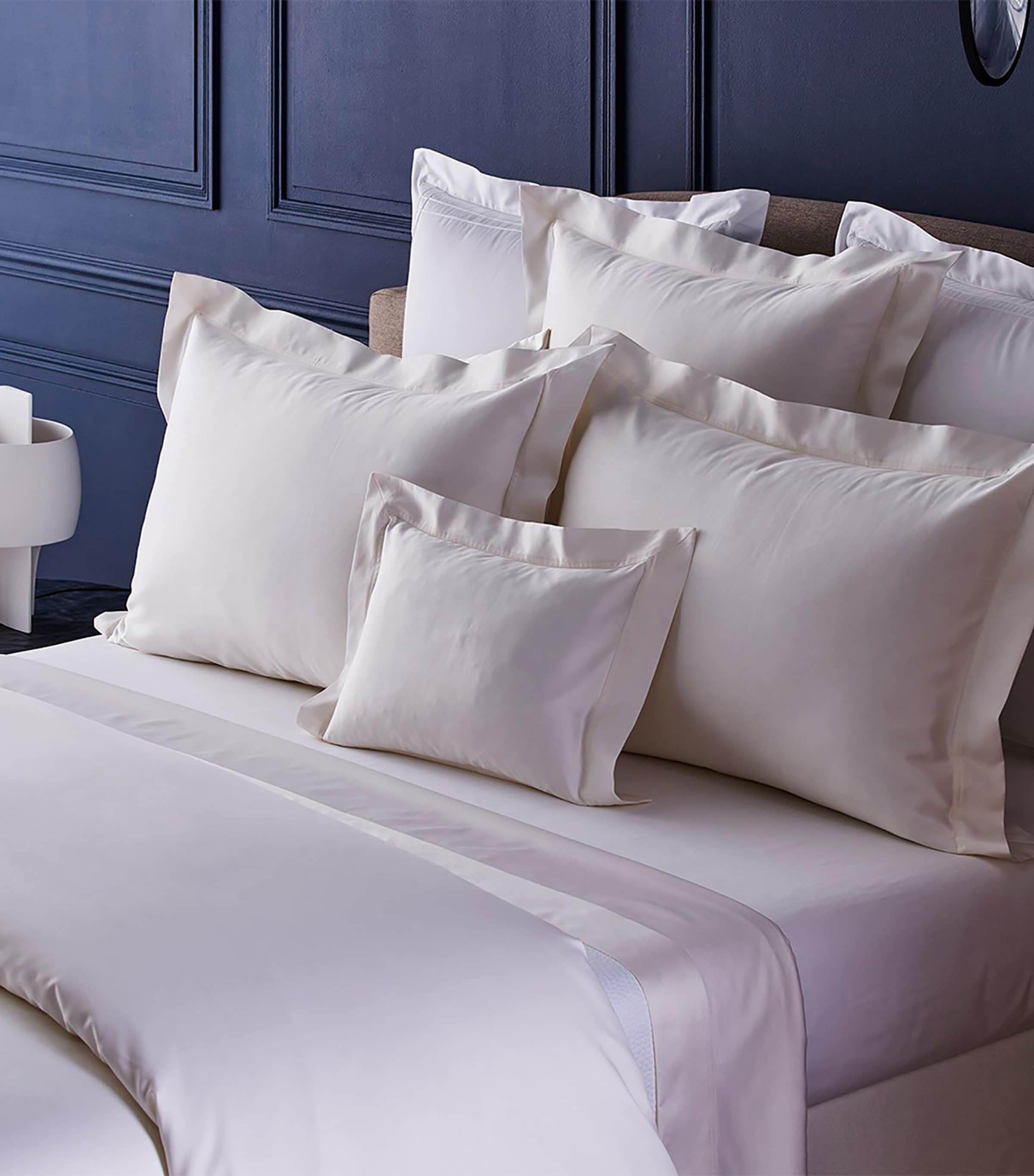 Yves Delorme Couture Egyptian Cotton Prodige Double Bottom Flat Sheet